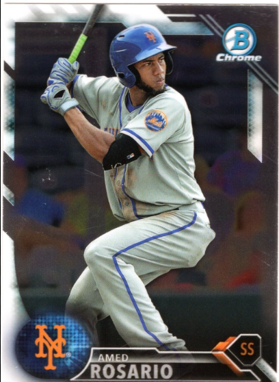 2017 Bowman Chrome Amed Rosario RC