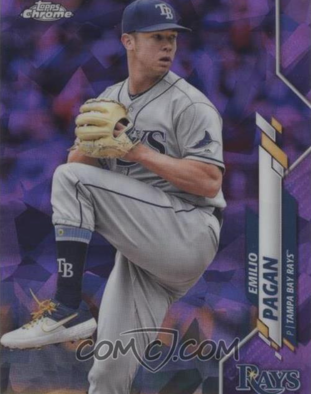 2017 Bowman Chrome Emilio Pagan Rookie Card