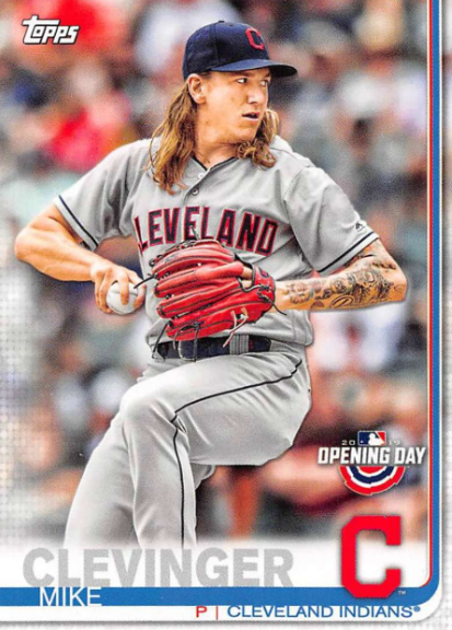 2017 Bowman Chrome Mike Clevinger Rookie Card