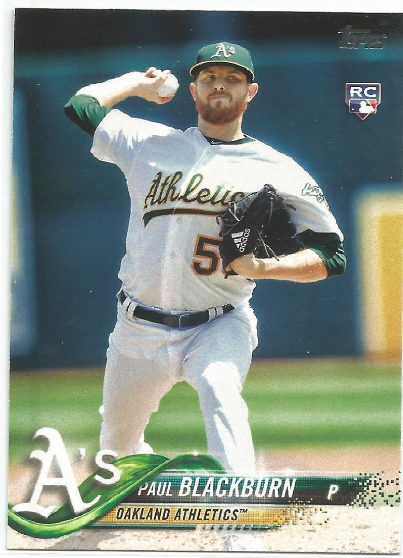 2017 Bowman Chrome Prospects Autograph Paul Blackburn