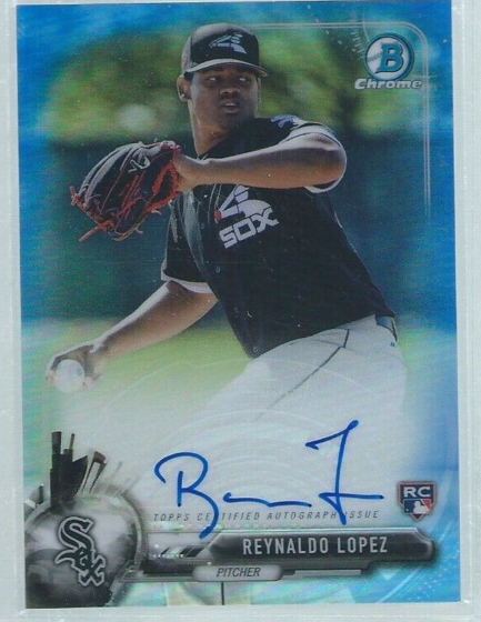 2017 Bowman Chrome Reynaldo Lopez Rookie Card