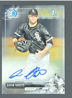 2017 Bowman Draft Gavin Sheets