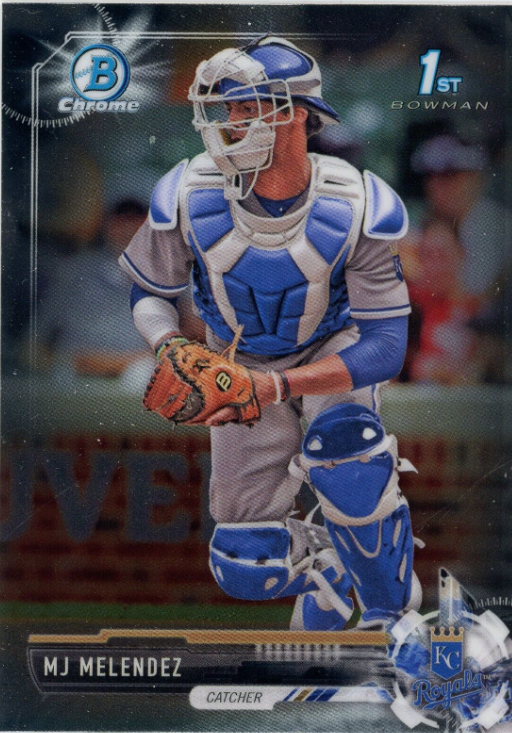 2017 Bowman Draft MJ Melendez Autograph Card