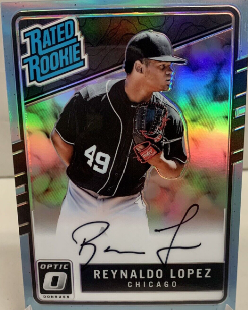 2017 Donruss Optic Reynaldo Lopez Rated Rookie Card