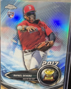 2017 Rafael Devers Topps Chrome