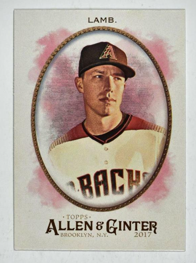 2017 Topps Allen & Ginter Jake Lamb Card