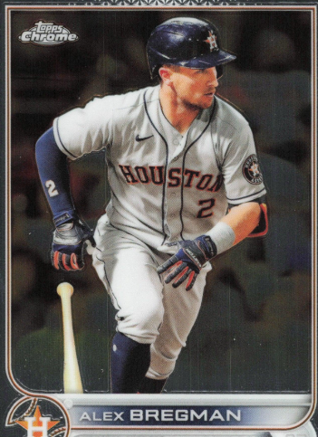 2017 Topps Chrome Alex Bregman Rookie Card