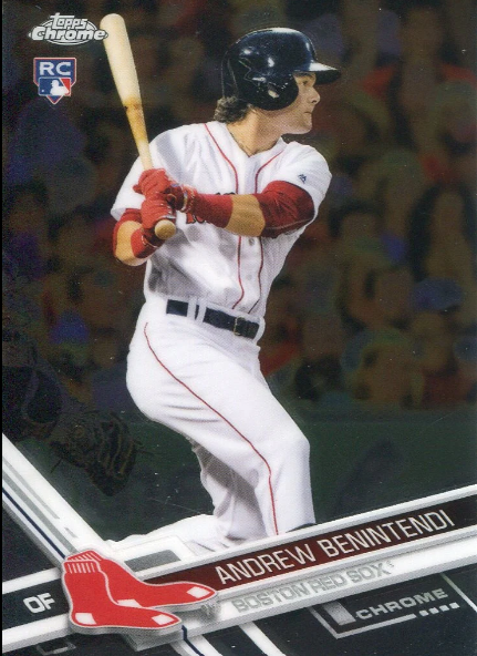 2017 Topps Chrome Andrew Benintendi Rookie Card