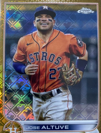 2017 Topps Chrome Jose Altuve