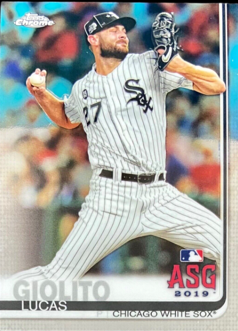 2017 Topps Chrome Update Lucas Giolito Rookie Card