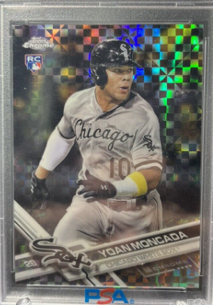 2017 Topps Chrome Yoan Moncada Rookie Card