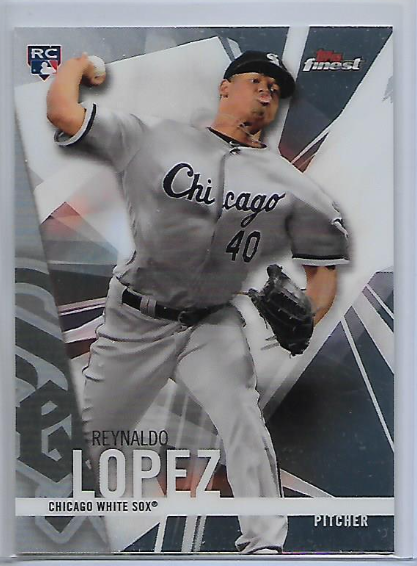 2017 Topps Finest Reynaldo Lopez Rookie Autograph