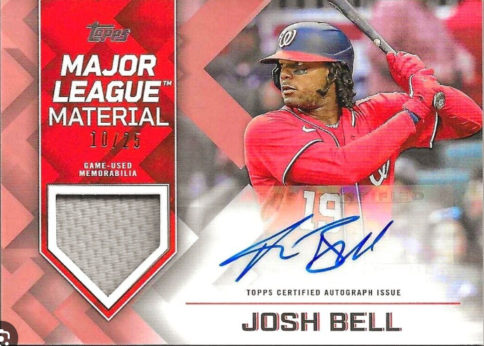 2017 Topps Five Star Josh Bell Autograph Rookie Card