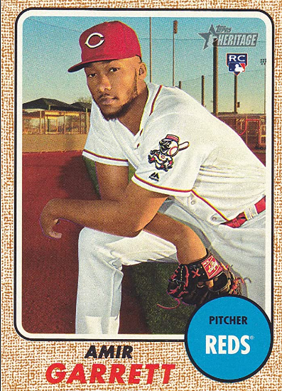 2017 Topps Heritage High Number Amir Garrett