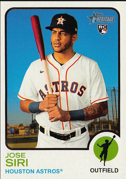 2017 Topps Heritage Minors Jose Siri