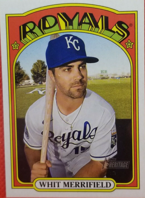 2017 Topps Heritage Whit Merrifield