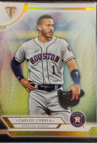 2017 Topps Triple Threads Carlos Correa