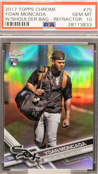 2017 Yoan Moncada Topps Chrome