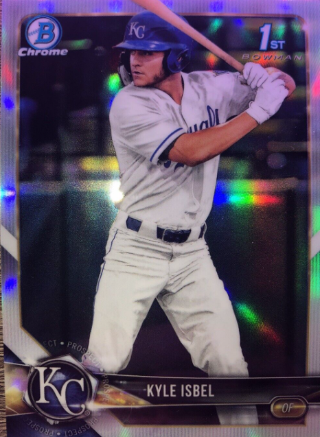 2018 Bowman Chrome Draft Kyle Isbel