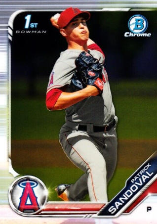 2018 Bowman Chrome Draft Patrick Sandoval