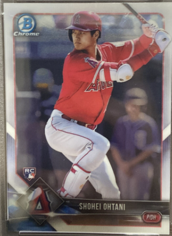 2018 Bowman Chrome Shohei Ohtani Rookie Card