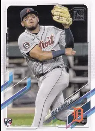 2018 Bowman Draft Isaac Paredes