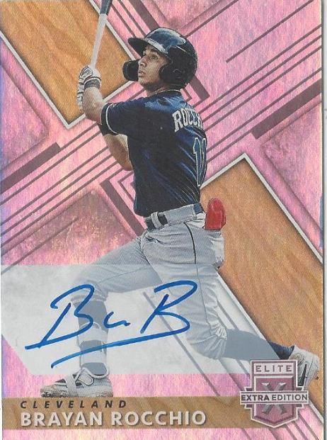 2018 Elite Extra Edition Brayan Rocchio Autograph