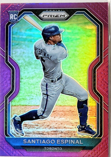 2018 Panini Elite Extra Edition Santiago Espinal