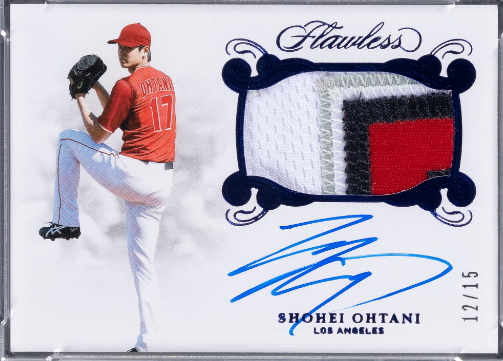 2018 Panini Flawless Shohei Ohtani Rookie Card