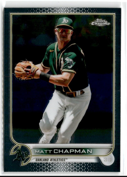 2018 Topps Chrome Matt Chapman Future Stars