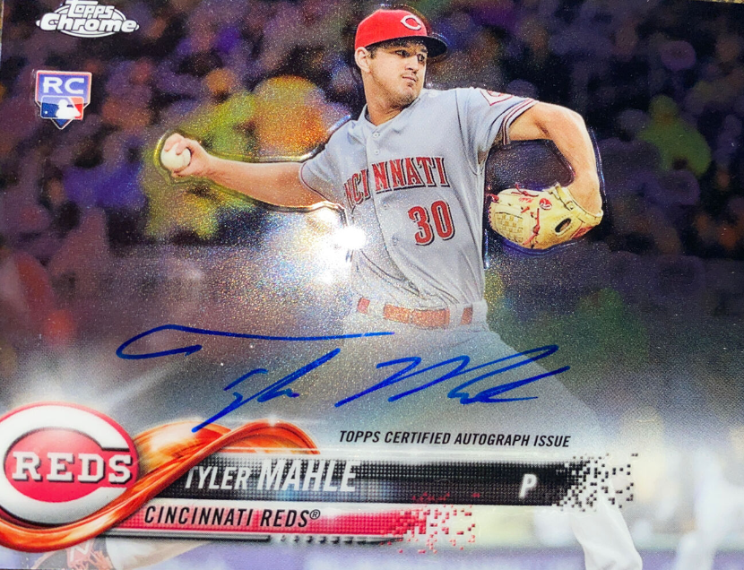 2018 Topps Chrome Tyler Mahle Update