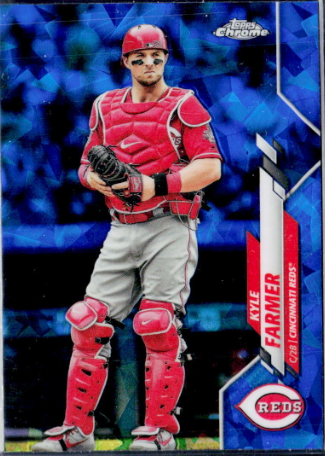 2018 Topps Chrome Update Kyle Farmer Autograph Rookie Card