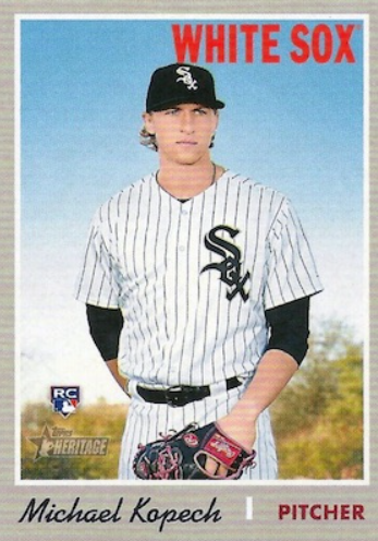 2018 Topps Heritage High Number Michael Kopech