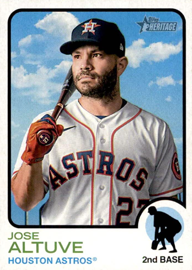 2018 Topps Heritage Jose Altuve