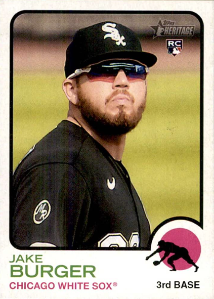 2018 Topps Heritage Minor League Jake Burger