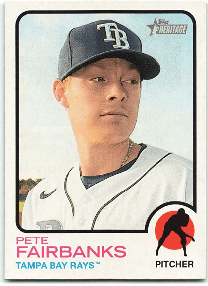 2018 Topps Heritage Pete Fairbanks