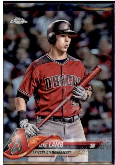 2018 Topps Jake Lamb Card