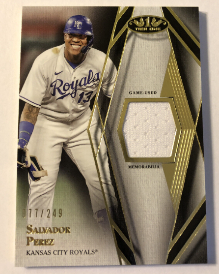 2018 Topps Tier One Salvador Perez Autograph Card