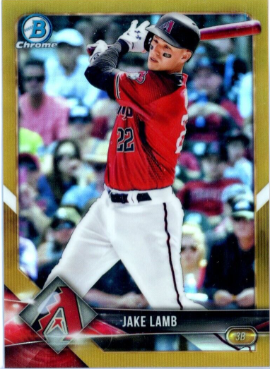 2019 Bowman Chrome Jake Lamb Card