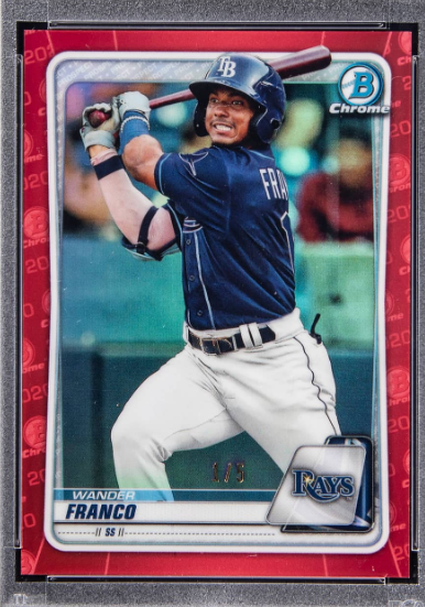 2019 Bowman Chrome Wander Franco Prospects Card