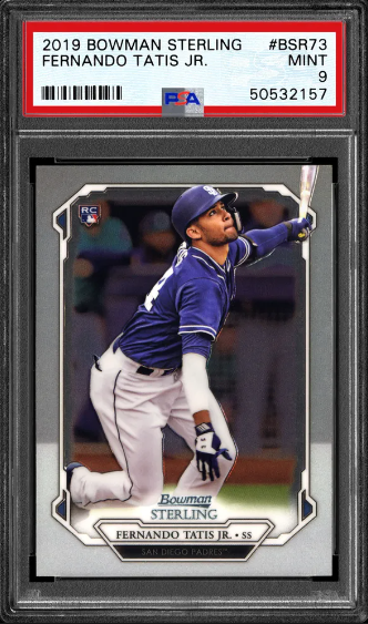 2019 Bowman Sterling Fernando Tatis Jr. Rookie Card