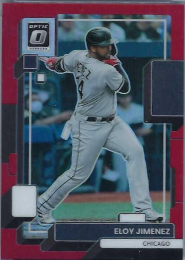 2019 Donruss Optic Eloy Jimenez Rated Rookie Card