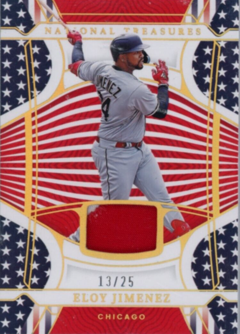 2019 National Treasures Eloy Jimenez Rookie Card