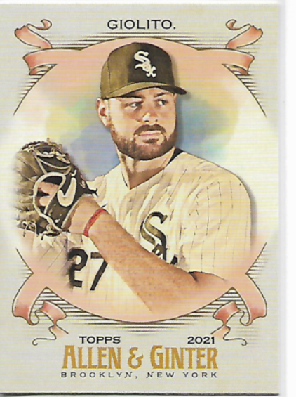 2019 Topps Allen & Ginter Lucas Giolito Mini Framed Autograph Card