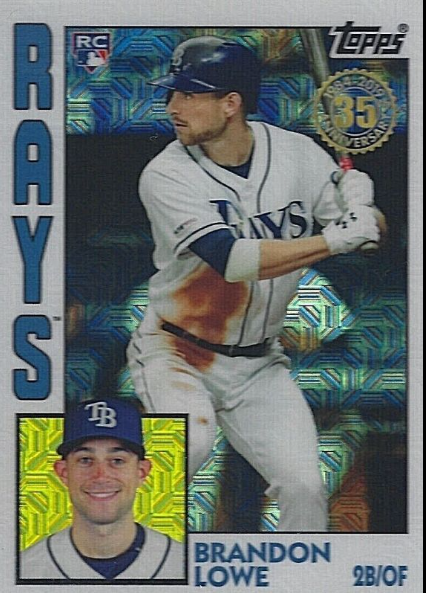 2019 Topps Chrome Brandon Lowe Update Series