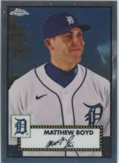 2019 Topps Chrome Matthew Boyd