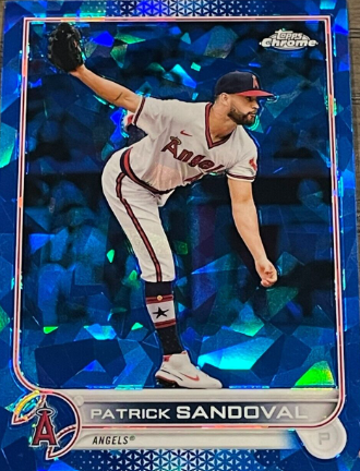 2019 Topps Chrome Patrick Sandoval Autograph Rookie