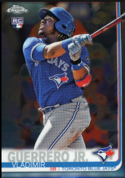 2019 Topps Chrome Rookie Autograph Vladimir Guerrero Jr.