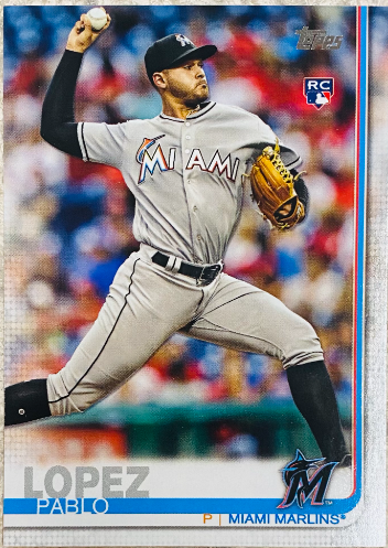 2019 Topps Chrome Update Pablo Lopez