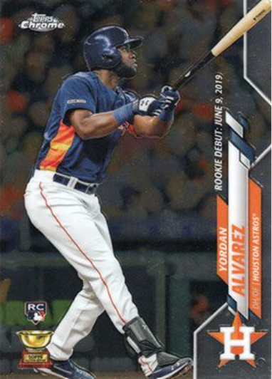 2019 Topps Chrome Update Yordan Alvarez